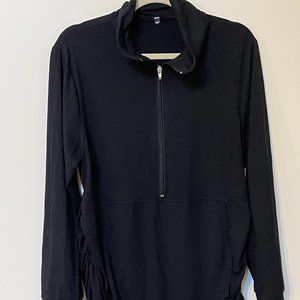 1/2 zip Maternity Pull Over
